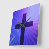 角時計 – カスタマイズ スクエア壁時計 (傾斜)