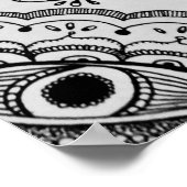 角曼荼羅。 ポスター (角)