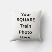 角枕の自分の写真 クッション (裏面)