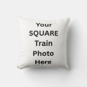 角枕の自分の写真 クッション (正面)