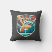 角枕考えに祈は クッション (正面)