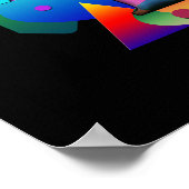 角柱アルファベット ポスター (角)