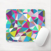 角柱三角形の背景 マウスパッド (マウス)