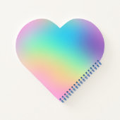 角柱式レインボーグラデーション ノートブック (裏面)