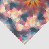 角柱状の万華鏡サイケデリック曼荼羅 薄葉紙 (詳細)