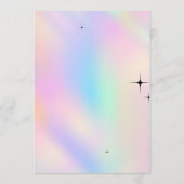 角柱状サンキューカードスモールビジネス 招待状 (裏面)