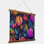 角柱状植物景観 吊り下げ型タペストリー (傾斜あり)