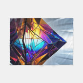 角柱状 フリースブランケット (正面(横))