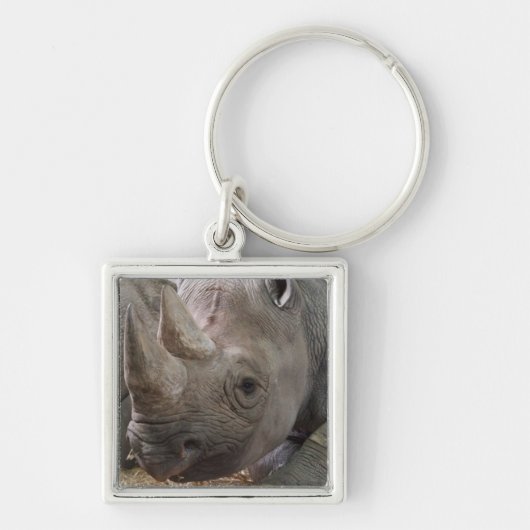 角状のサイKeychain キーホルダー (正面)