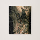 角状動物の絵画、c.17000を紀元前に揺すって下さい(洞窟 ジグソーパズル (縦)