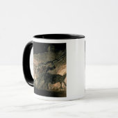 角状動物の絵画、c.17000を紀元前に揺すって下さい(洞窟 マグカップ (正面左)