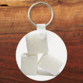 角砂糖 キーホルダー (正面)