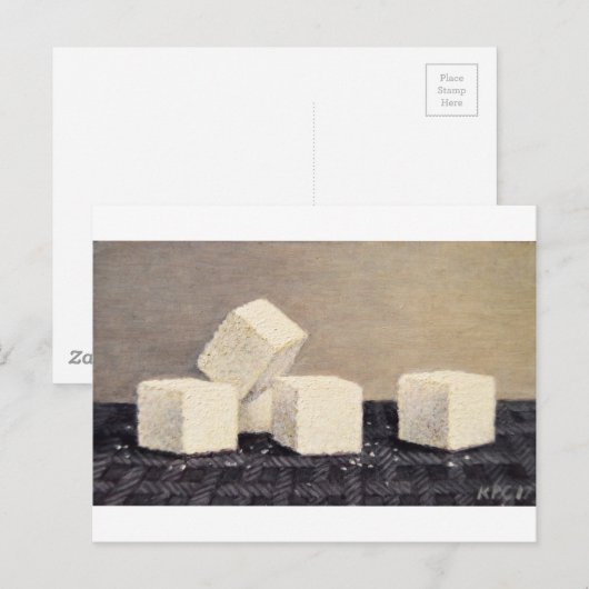 角砂糖 ポストカード (正面/裏面)