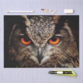 角素晴らしフクロウティッシュペーパー 薄葉紙 (クラフト)