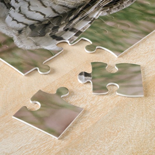 角素晴らしフクロウパズル ジグソーパズル (側面)