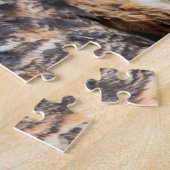 角素晴らしフクロウポートレート ジグソーパズル (側面)