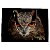 角素晴らしフクロウ抱き枕 ラージペーパーバッグ (裏面)