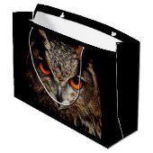 角素晴らしフクロウ抱き枕 ラージペーパーバッグ (裏面アングル)