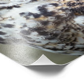 角素晴らしフクロウ輪郭 フォトプリント            (角)