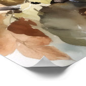 角素晴らしフクロウ鳥アートプリントポスター ポスター (角)