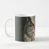 角素晴らしフクロウ コーヒーマグカップ (左)