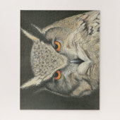 角素晴らしフクロウ ジグソーパズル (縦)
