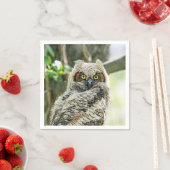 角素晴らしフクロウ スタンダードカクテルナプキン (インサイチュ)