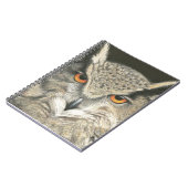 角素晴らしフクロウ ノートブック (左側)