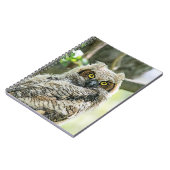 角素晴らしフクロウ ノートブック (左側)