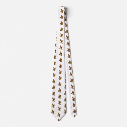 角素晴らしフクロウ – フクロウ ネクタイ (正面)