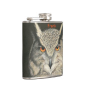 角素晴らしフクロウ フラスク (右)