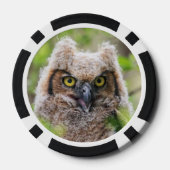 角素晴らしフクロウ ポーカーチップ (裏面)