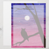 角素晴らしフクロウ レターヘッド (正面/裏面)