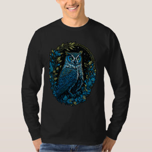 角素晴らしフクロウ Tシャツ