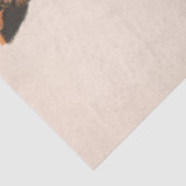 角素晴らし付きフクロウヴィンテージアンティーク鳥の切り離 薄葉紙 (詳細)