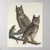 角素晴らし付きフール不気味ヴィンテージイラストレーション ポスター (正面)