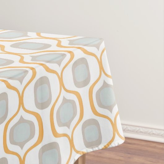角素朴度:ファームハウスのジオメトリックシェード テーブルクロス (インサイチュ)