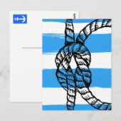 角結び ポストカード (正面/裏面)