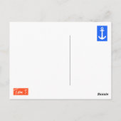 角結び ポストカード (裏面)