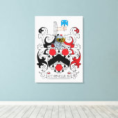 角膜家紋 キャンバスプリント (インサイチュ (ウッドフロア))