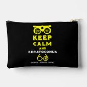 角膜症のサポートと認識度 アクセサリーポーチ (裏面)