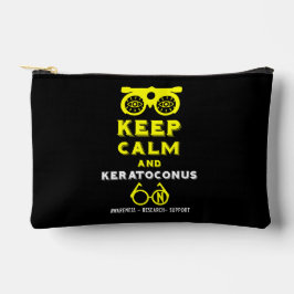 角膜症のサポートと認識度 アクセサリーポーチ