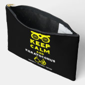 角膜症のサポートと認識度 アクセサリーポーチ (見開き)