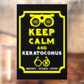 角膜症のサポートと認識度 ウィンドウサイン (シート2)