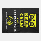 角膜症のサポートと認識度 キッチンタオル (横)