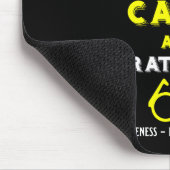 角膜症のサポートと認識度 マウスパッド (コーナー)