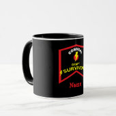 角膜移植片角膜移植生存者 マグカップ (正面左)