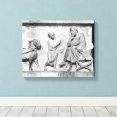 角膜結合体詳細 キャンバスプリント (インサイチュ (ウッドフロア))