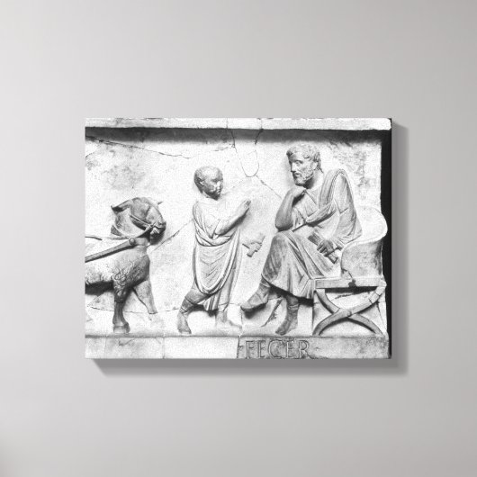 角膜結合体詳細 キャンバスプリント (正面)