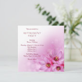 角花エレガント、《写真》ぼけ味退職パーティー 招待状 (スタンド正面)